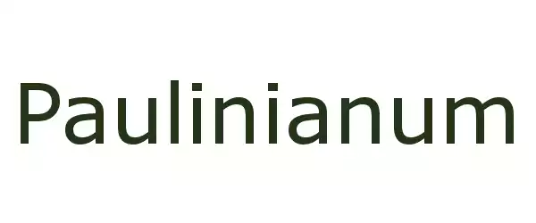 Producent Paulinianum