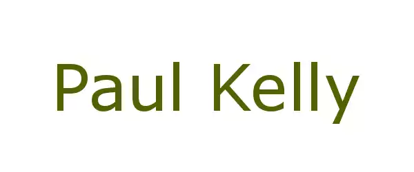 Producent Paul Kelly