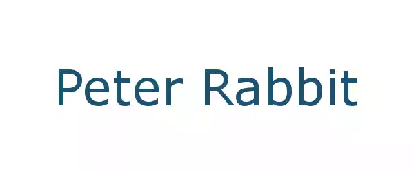 Producent Peter Rabbit