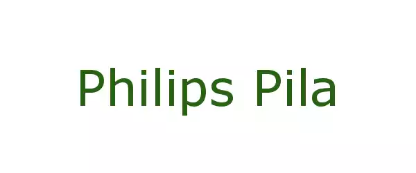 Producent Philips Pila