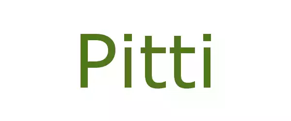 Producent Pitti