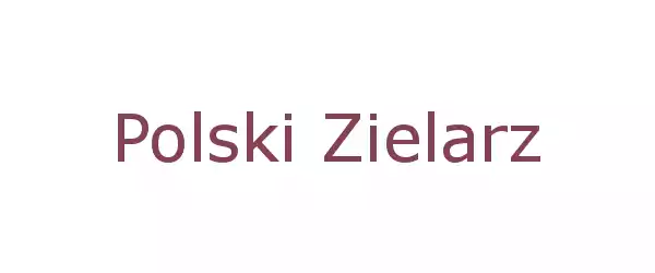 Producent Polski Zielarz