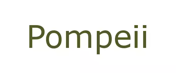 Producent Pompeii