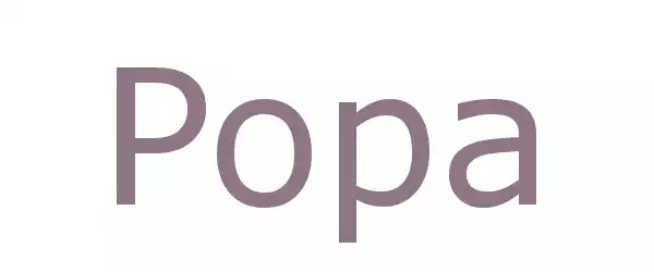 Producent Popa