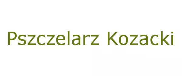 Producent Pszczelarz Kozacki
