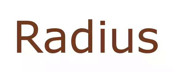 Producent Radius