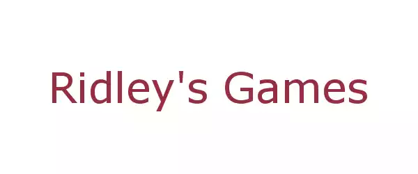 Producent Ridley's Games
