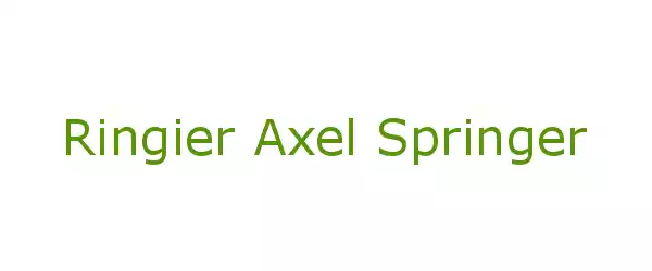Producent Ringier Axel Springer
