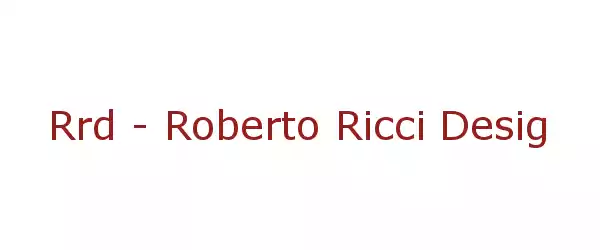 Producent Rrd - Roberto Ricci Designs