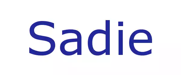 Producent Sadie