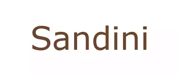 Producent Sandini