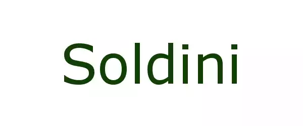 Producent Soldini