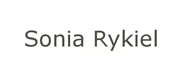 Producent Sonia Rykiel