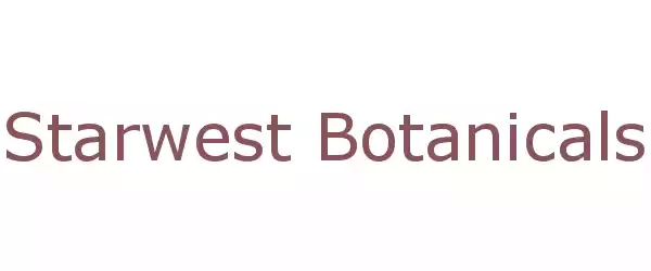 Producent Starwest Botanicals
