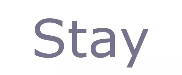 Producent Stay