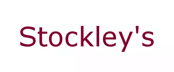 Producent Stockley's