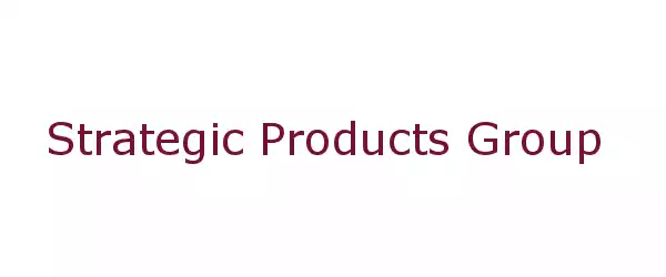 Producent Strategic Products Group Inc