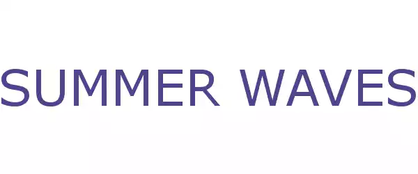 Producent SUMMER WAVES