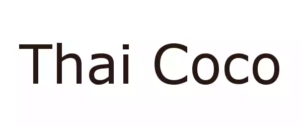 Producent Thai Coco