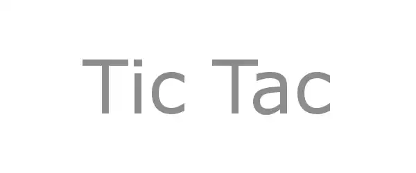 Producent Tic Tac