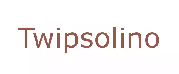 Producent Twipsolino