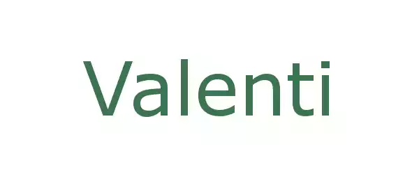 Producent Valenti