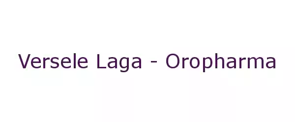 Producent Versele Laga - Oropharma