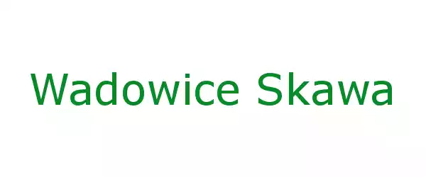 Producent Wadowice Skawa