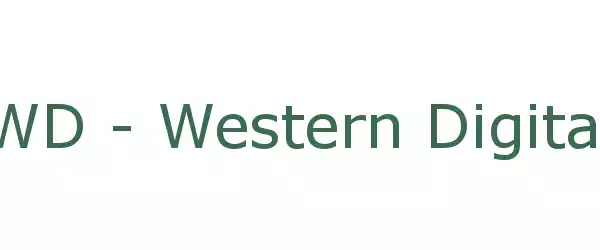 Producent WD - Western Digital