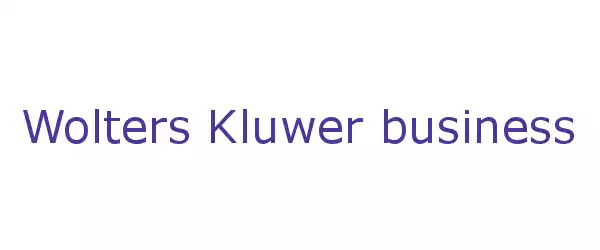 Producent Wolters Kluwer business