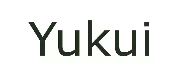 Producent Yukui