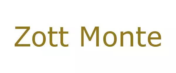 Producent Zott Monte